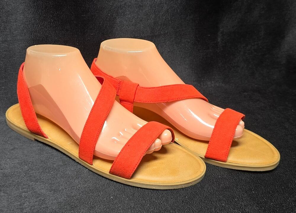 Abound Red Faux Suede Sullivan Fab Sandals from Nordstrom Rack